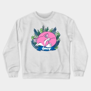 Sleepy Foxy Fox Crewneck Sweatshirt